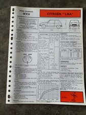 FICHE TECHNIQUE AUTOMOBILE