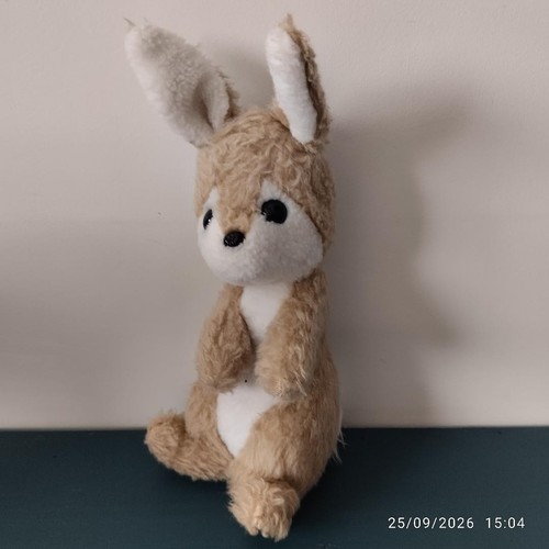Vintage peluche lapin assis - vintage,