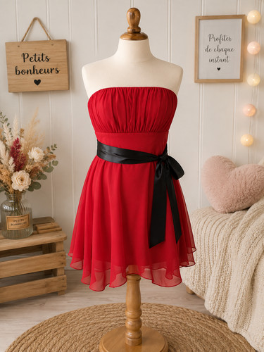 Robe cérémonie bustier - robe,