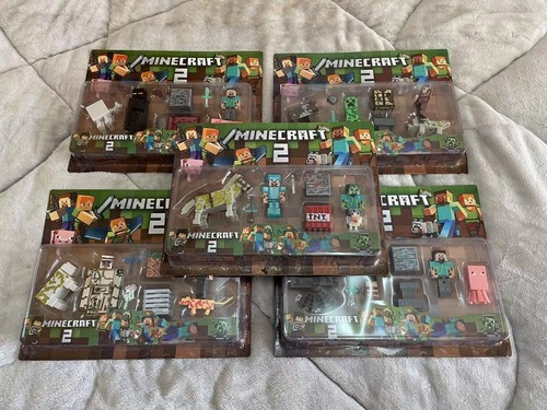 Large minecraft action figures - large,