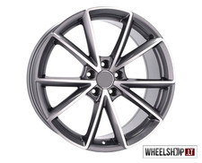 Audi Style R17 5x112 jantes alliage 4x17 pouces 7.5J gris jantes VW Skoda Sea...