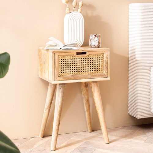Finebuy table chevet bois - table,
