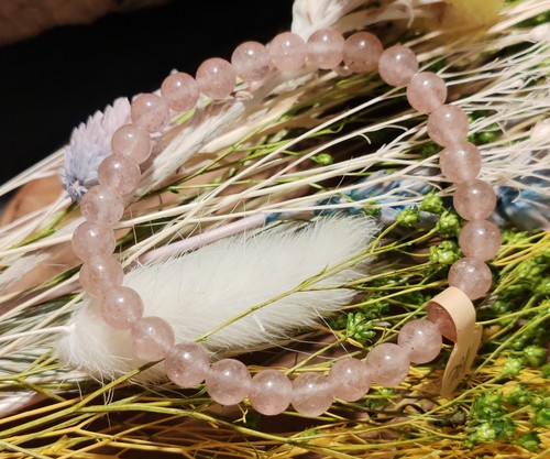 Bracelet quartz hématoïde - bracelet,