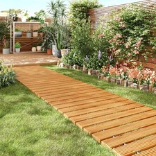 Pavés de terrasse en bois