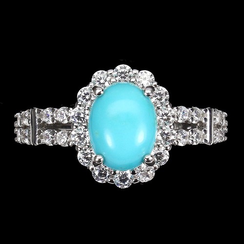 925 bague argent - en, ovale
