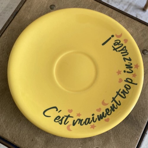 Sous tasse calimero ceramique - tasse,