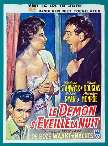 Affiche belge noir clash - belge,