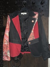 hippocampe Multicolor Jacket Size 38 Made In France