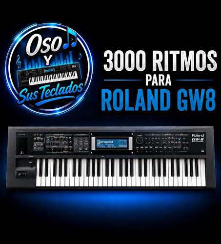 3000 ritmos roland gw8 - 3000,
