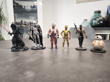 Lot 1 de 6 figurines Star wars
