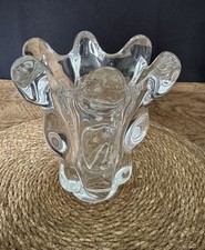 Art Deco Crystal Vase - VANNES