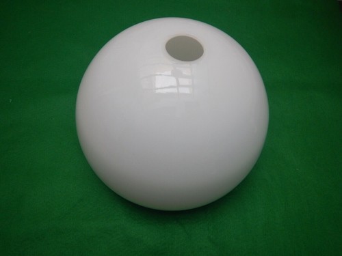 Grand globe opaline blanche - globe,