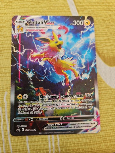 Carte pokemon voltali vmax - carte,