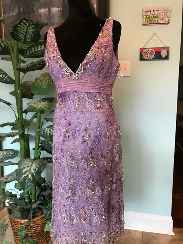 Alberto makali beaded lavender - beaded,