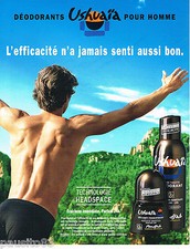ADVERTISING 065 2001 USHUAIA Men's PENJAB 2 Deodorant Advertising