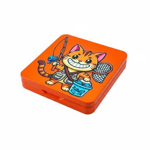 Fishing fly case dessin - case,