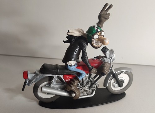 Figurine moto résine joe - moto,