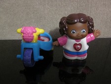 Vtech Go Go Smart Friends Cici Talking Figure w/ Tricycle Lights Sounds Tested