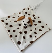 6128🌟Doudou Plat Mouchoir Chien Dog Beige Marron IKEA