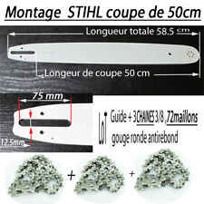 Guide + 3 chaines adapte STIHL