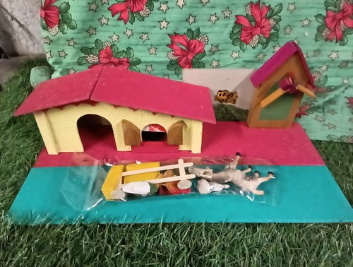 Jouet ferme vintage - ferme,
