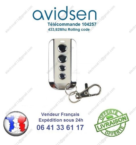 Télécommande avidsen 104257 - télécommande,