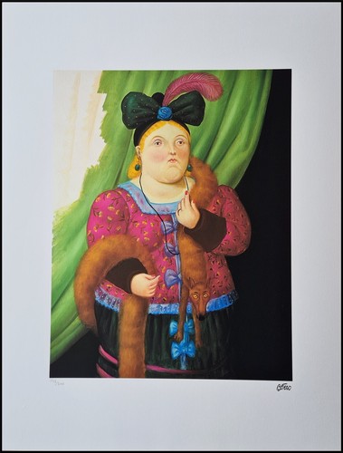 Fernando botero society lady - society,