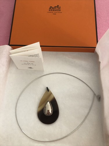 Hermès collier pendentif - hermès, pendentif-
