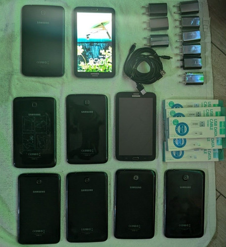 Lot tablettes samsung - de, 9