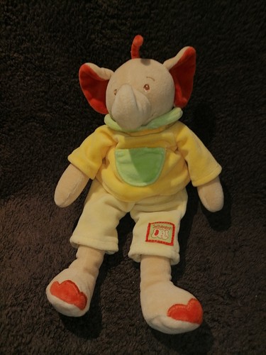 Doudou peluche éléphant