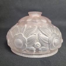 Globe De Lampe Ancien Verre