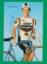 CYCLISME carte  cycliste