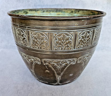 ANCIEN CACHE POT JARDINIERE EN