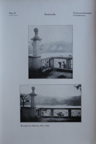 1909 architecture imprimé - 1909,