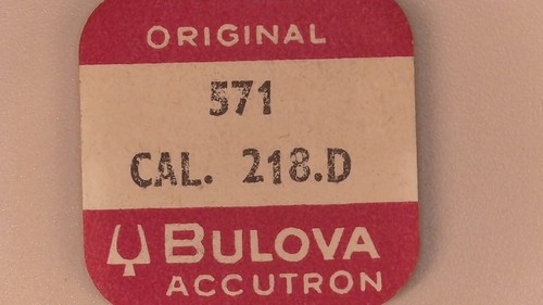 Roue montre bulova accutron - x1,