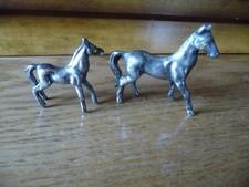 figurines chevaux métal