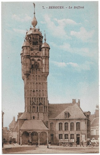 Fr59 bergues beffroi - beffroi, couleur