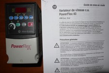 VARIATEUR TRIPHASE 380V 0,75kW, VITESSE POWERFLEX 4, ALLEN BRADLEY 22A-D2P3N104