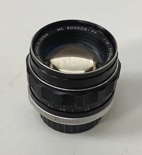 Objectif minolta rokkor pf - objectif,