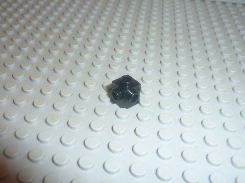 Lego black brick - brick, on