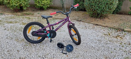 Vélo enfant mauve vitesse - mauve,
