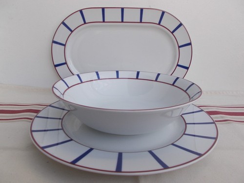 Vaisselle basque porcelaine - porcelaine, (