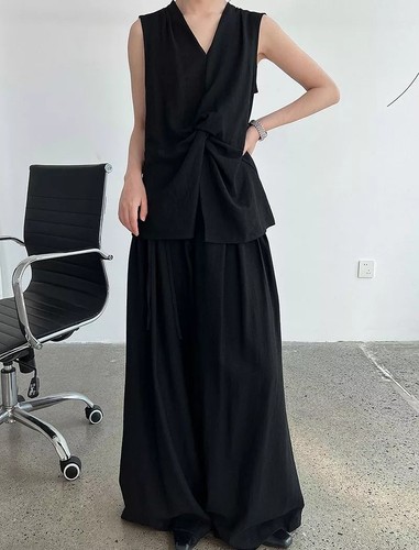 Ensemble noir gilet - ensemble,