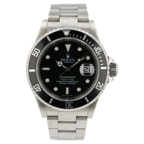 Rolex submariner black dial - rolex,