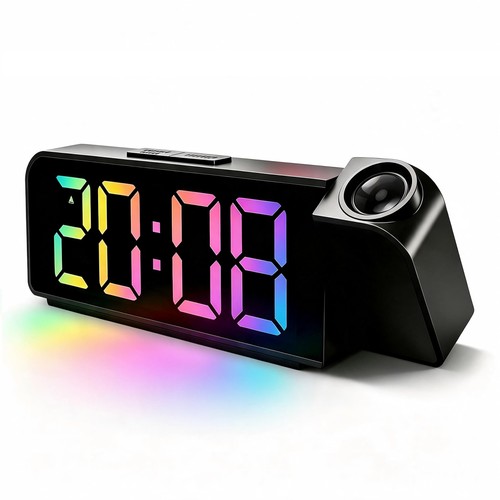 Réveil projecteur led - projecteur, 180°