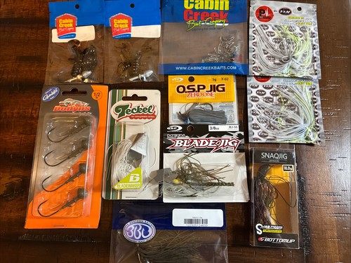 New bass jigs s - jigs,, o.s.p