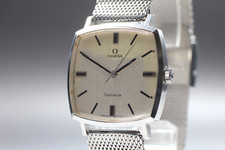 [EXC+5] Vintage OMEGA Geneve Cal 601 Square Manual Winding  Dial Mens Watch JPN