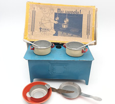 Antique SORAL France Vintage Antique Sheet Metal Stove Toy in Box - No JEP
