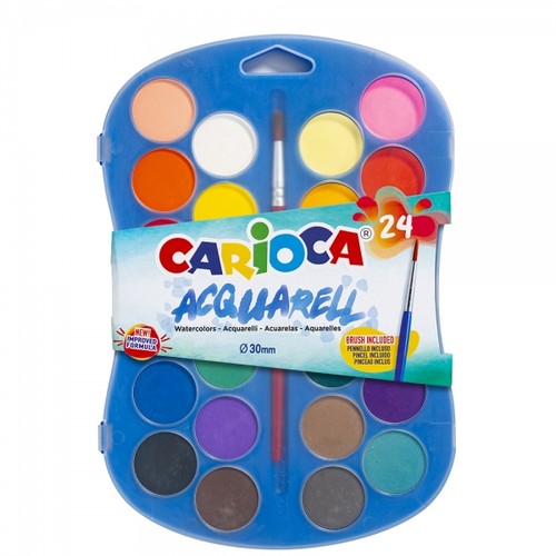 Carioca aquarelle pack 24 - carioca, de