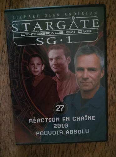 Dvd stargate sg1 épisodes - dvd, 3